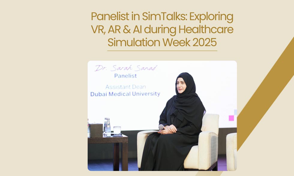 Panelist in SimTalks: the Promise and Limits of VR, AR, and AI in Healthcare Simulation