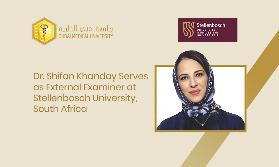 Dr. Shifan Khanday Serves as External Examiner at Stellenbosch University, South Africa