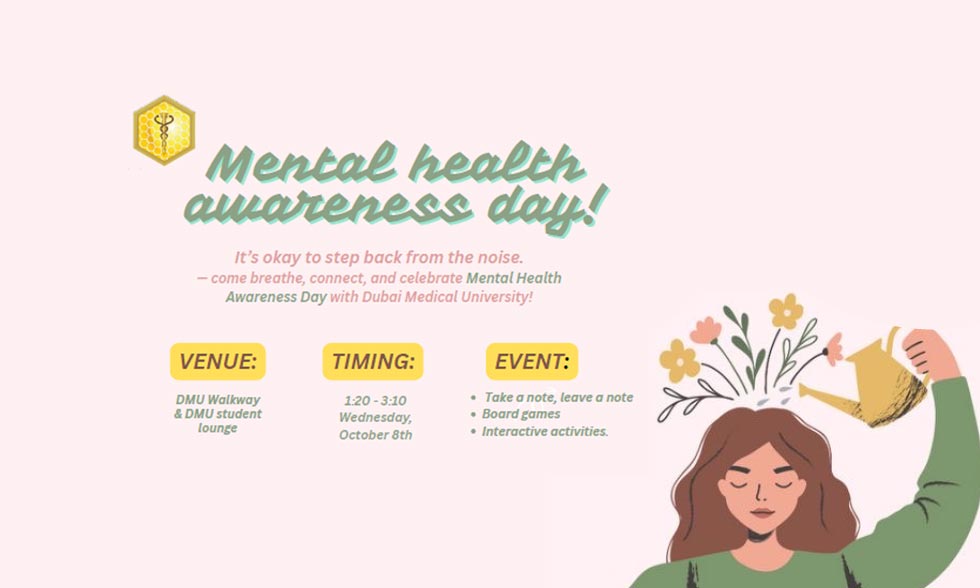 DMU Students Unite for Mental Health Awareness Day 2025