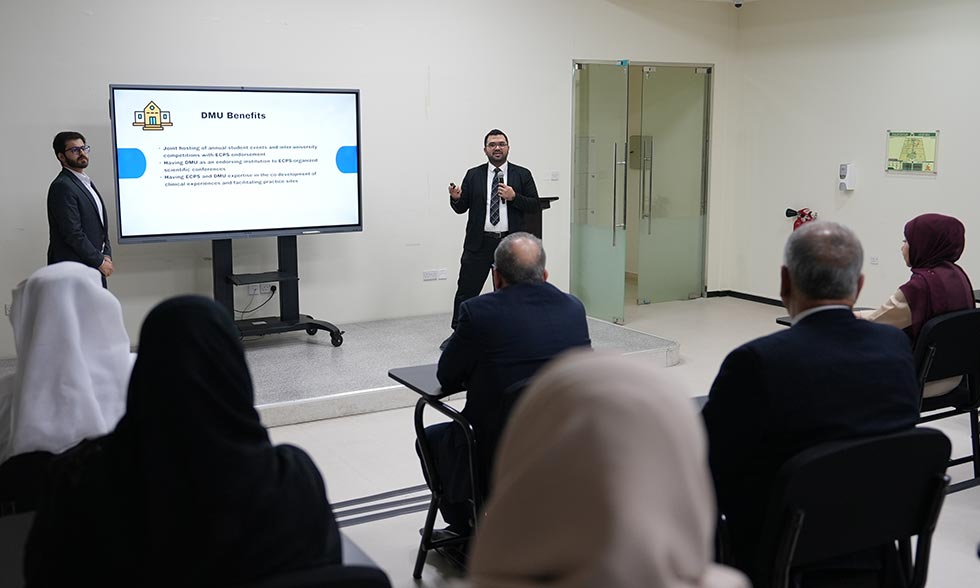 Dubai Medical University – College of Pharmacy Welcomes Emirates Clinical Pharmacy Society to Advance Clinical Pharmacy Education and Practice