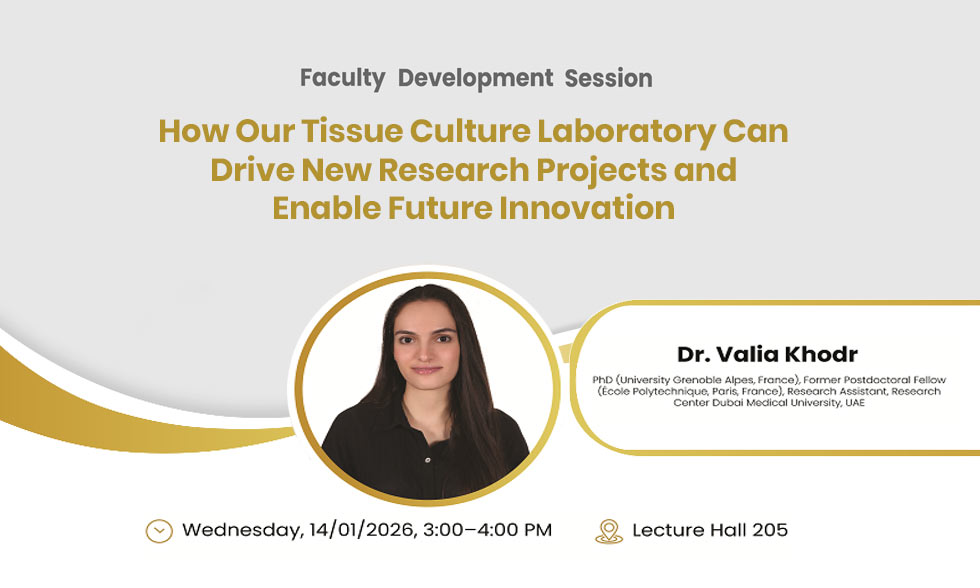 DMU College of Pharmacy Organized Faculty Development Session Focused on Research Opportunities Using DMU’s Tissue Culture Facilities