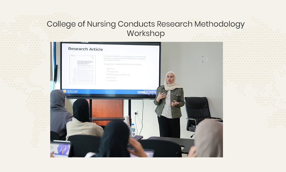 College of Nursing Conducts Research Methodology Workshop