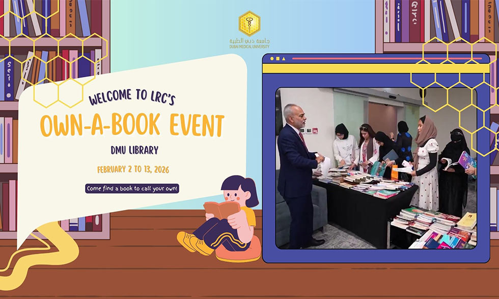 DMU Library Hosts “Own-A-Book” Event for the University Community