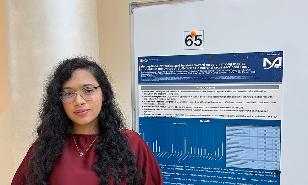 Student from COM-DMU Wins Bronze Award at Al Amal Research Day 2026!